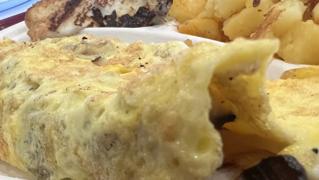 Omelette at Mary’s Tex Mex